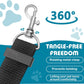 Adjustable Dog Seat Belt for Car, 2 Pack Pet Safety Belts for Vehicles, Heavy-Duty Nylon Puppy Harness Seatbelt Leash for Driving, Universal Fit Seatbelts for Pets in SUV, Truck, Travel, Black