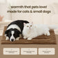 Self-heating pet mat